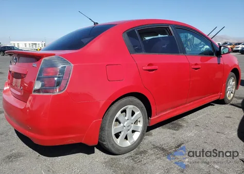 2012 Nissan Sentra 2.0 z USA, uszkodzony, nr VIN 3N1AB6AP0CL758668